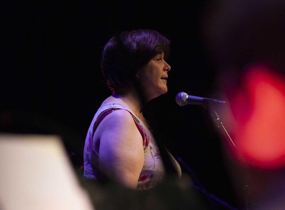 chant-nantes élève chanteuse pendant concert école de musique Planète Jazz