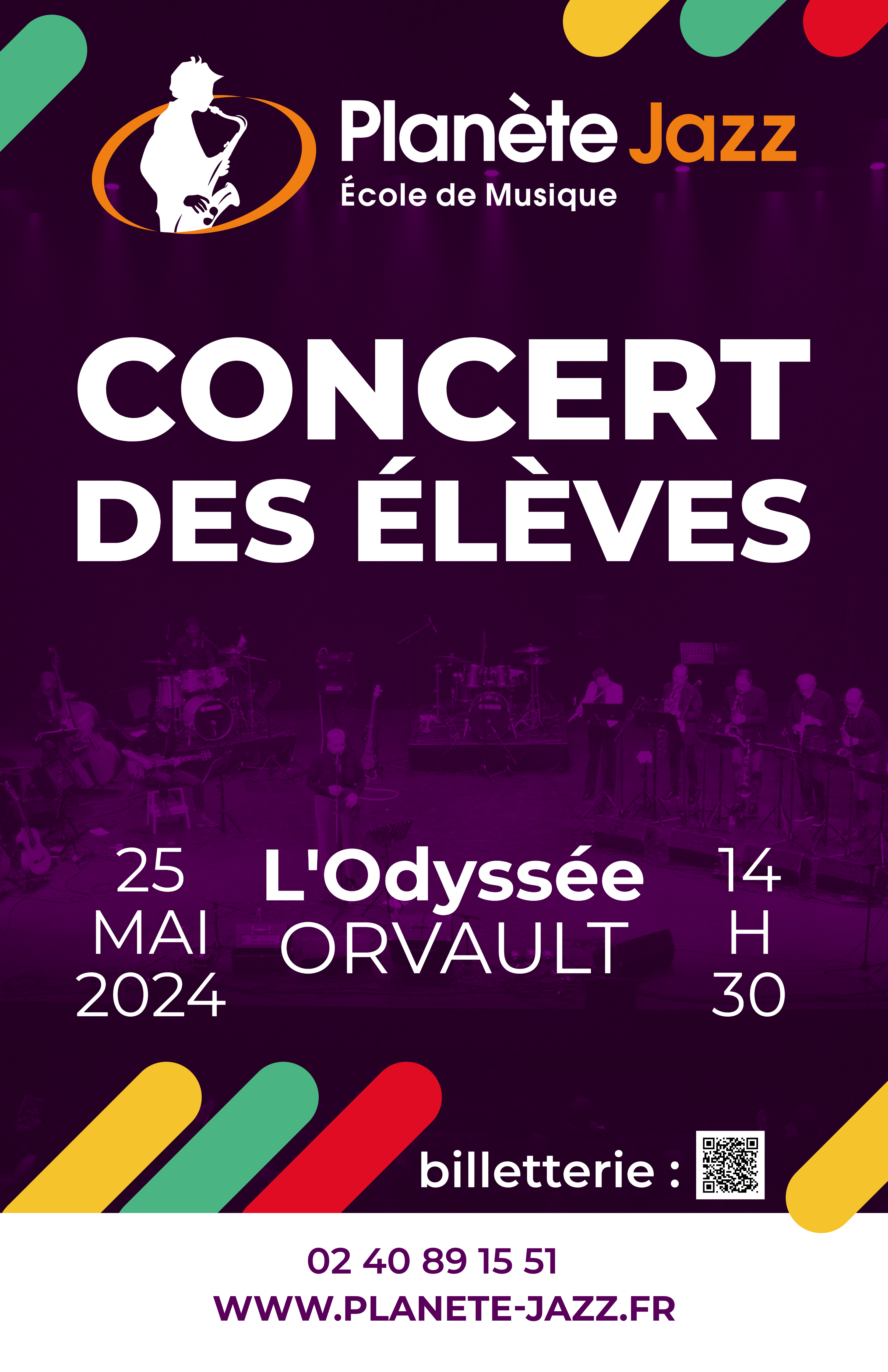 Concert Planete Jazz 25 mai 2024